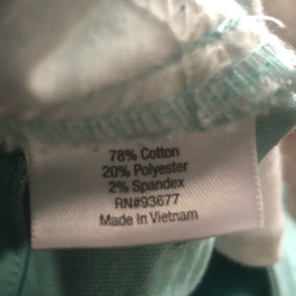 St John's Bay Womens High rise/waist Capri Straight Leg Jeans Blue Size 4P - Picture 4 of 5